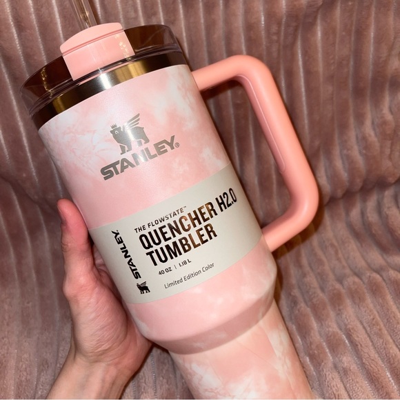 Stanley 40oz Peach Tie Dye Quencher - Picture 3 of 5